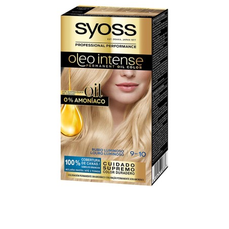 OLEO INTENSE tinte sin amoniaco 9.10-rubio luminoso 5 pz
