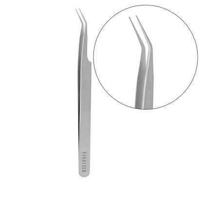 GEBOGENE Wimpernpinzette 1 St