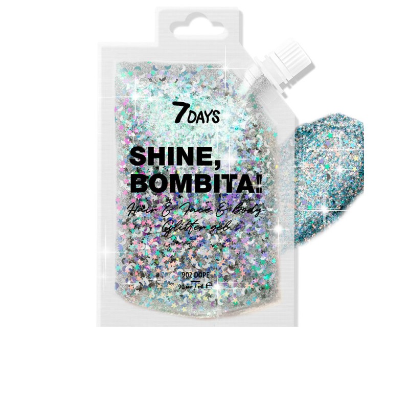 GLÄNZE, BOMBITA! Glitzergel für Haare und Körper 902-dope 90 ml GLÄNZE, BOMBITA! Glitzergel für Haare und Körper 902-dope 90 ml