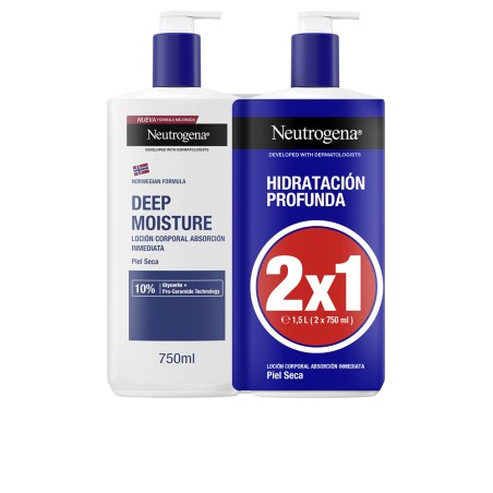 DEEP HYDRATION Lotion für trockene Haut, Packung 2 x 750 ml