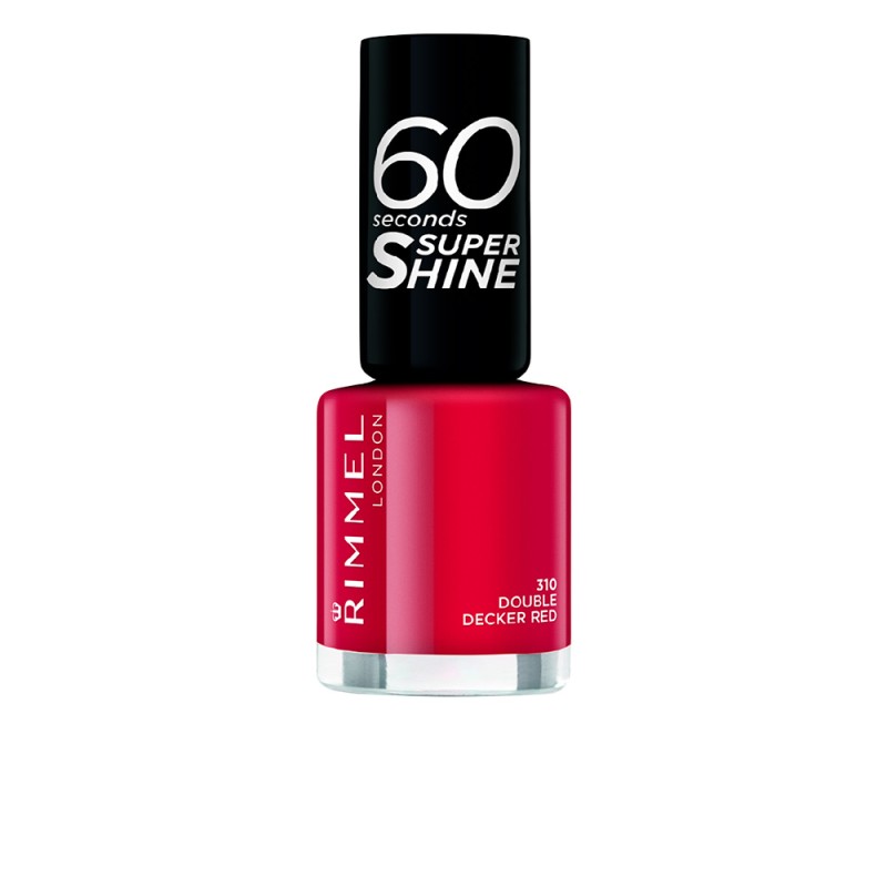 60 SECONDS SUPER SHINE Nagellack 310-Double Decker Red 8 ml 60 SECONDS SUPER SHINE Nagellack 310-Double Decker Red 8 ml