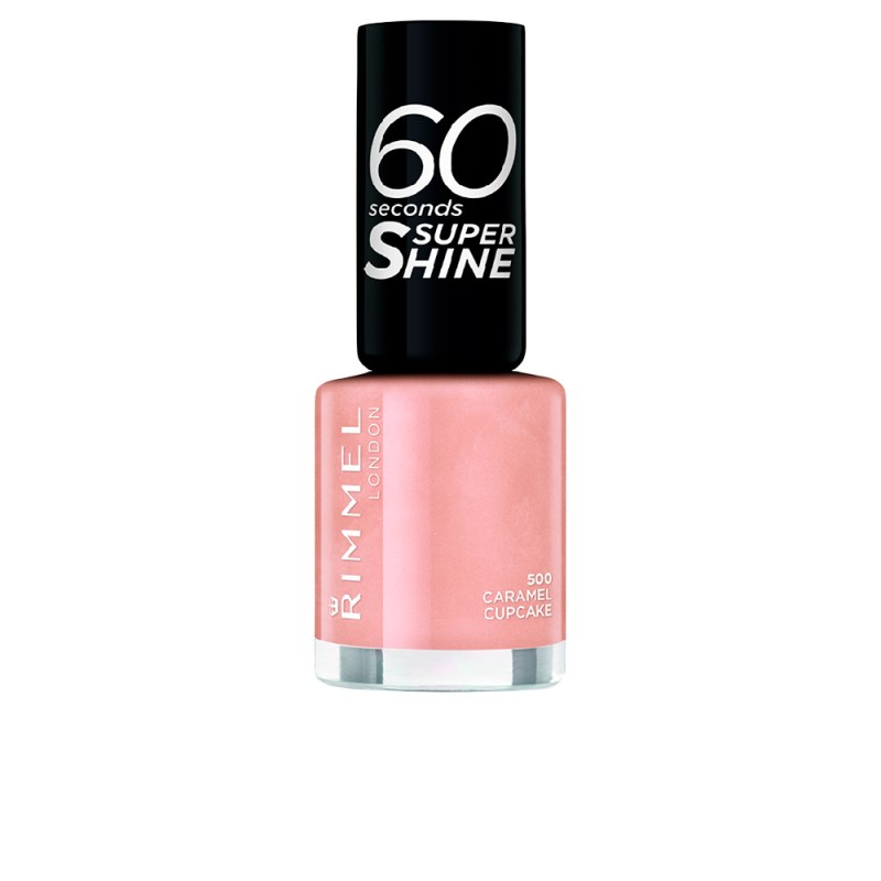 Smalto 60 SECONDS SUPER SHINE 500-cupcake caramello 8 ml Smalto 60 SECONDS SUPER SHINE 500-cupcake caramello 8 ml