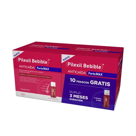 PILEXIL FORTE MAX trinkbare Anti-Haarausfall-Packung 2 x 45 Stk