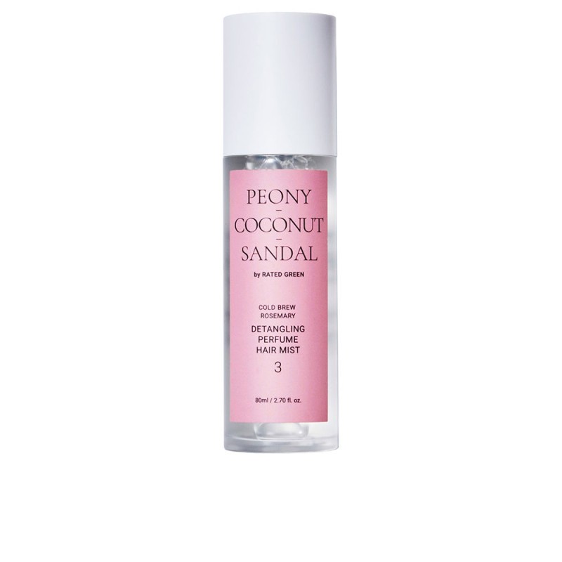 Parfum démêlant PEONY COCCONUT SANDAL 03 brume capillaire 80 ml Parfum démêlant PEONY COCCONUT SANDAL 03 brume capillaire 80 ml