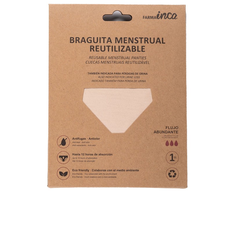 MENSTRUATIONSHÖSCHEN super saugfähig nude XXL 1 Stück MENSTRUATIONSHÖSCHEN super saugfähig nude XXL 1 Stück