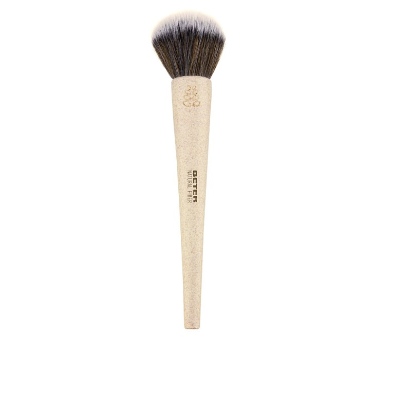 MAKEUP BRUSH natürliche Puderfaser beige 1 St MAKEUP BRUSH natürliche Puderfaser beige 1 St