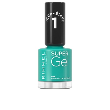 SUPER GEL Nagellack 98-never blue with you 12 ml