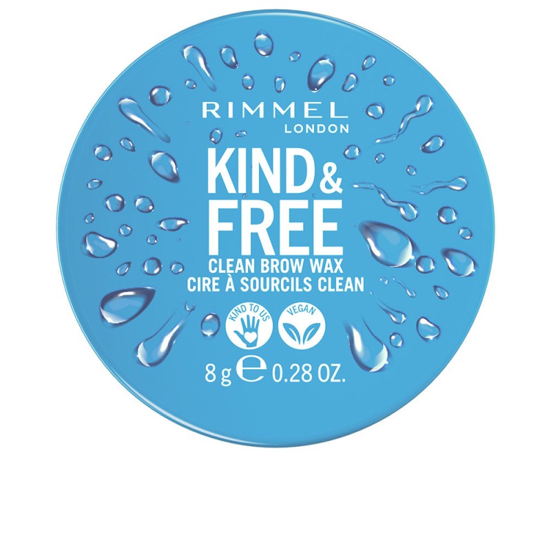 KIND & FREE sauberes Brauenwachs 001-klar 8 gr KIND & FREE sauberes Brauenwachs 001-klar 8 gr