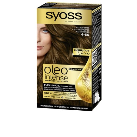 OLEO INTENSE tinte sin amoniaco 4-60-castaño dorado 5 u
