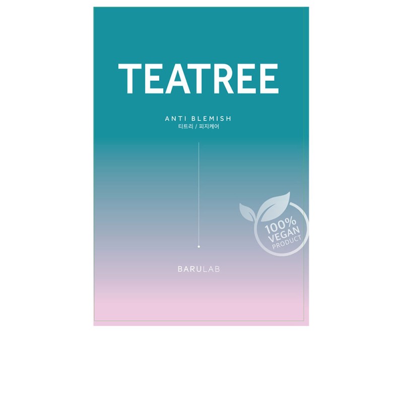 THE CLEAN vegan mask anti blemish tea tree 23 gr THE CLEAN vegan mask anti blemish tea tree 23 gr