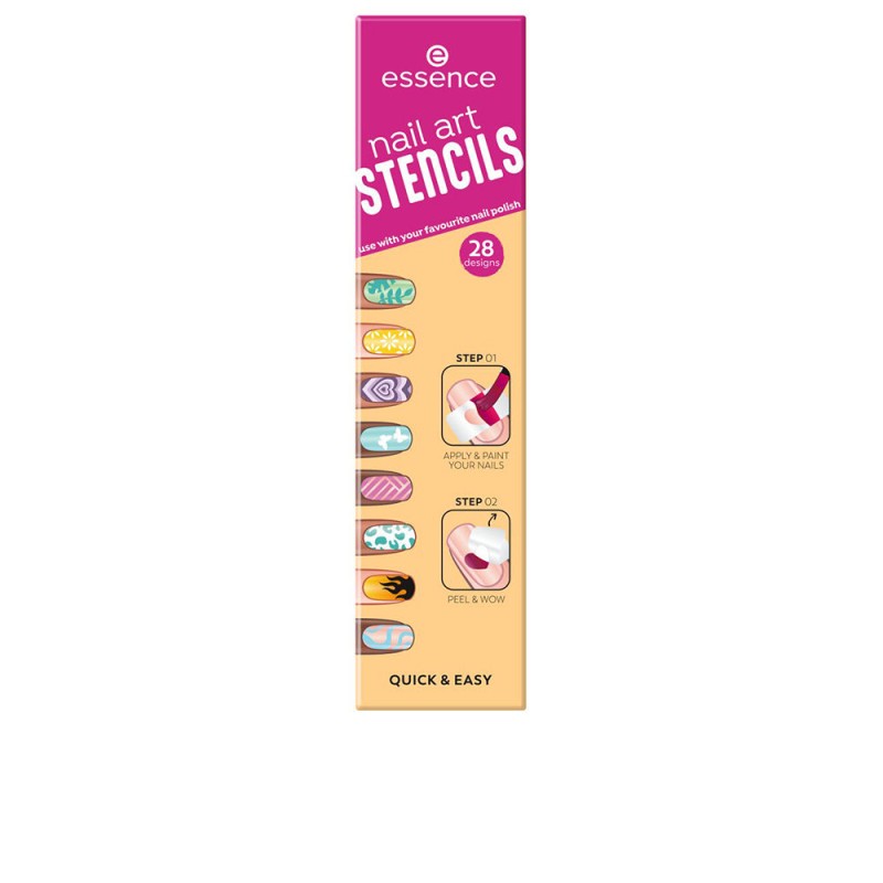 STENCILS plantillas para diseño de uñas 1 u STENCILS plantillas para diseño de uñas 1 u