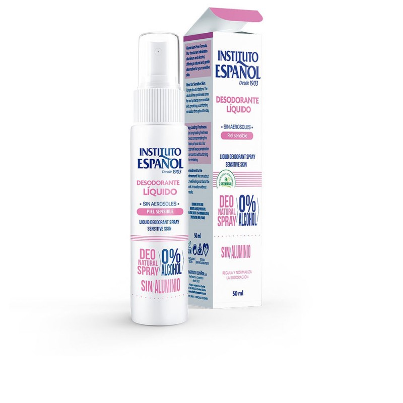 Déodorant liquide en spray PEAU SENSIBLE 50 ml Déodorant liquide en spray PEAU SENSIBLE 50 ml
