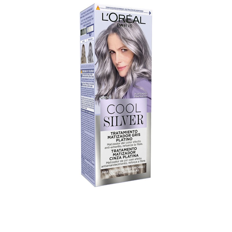 COOL SILVER trattamento di tonificazione grigio platino Silver 1 u COOL SILVER trattamento di tonificazione grigio platino Silver 1 u