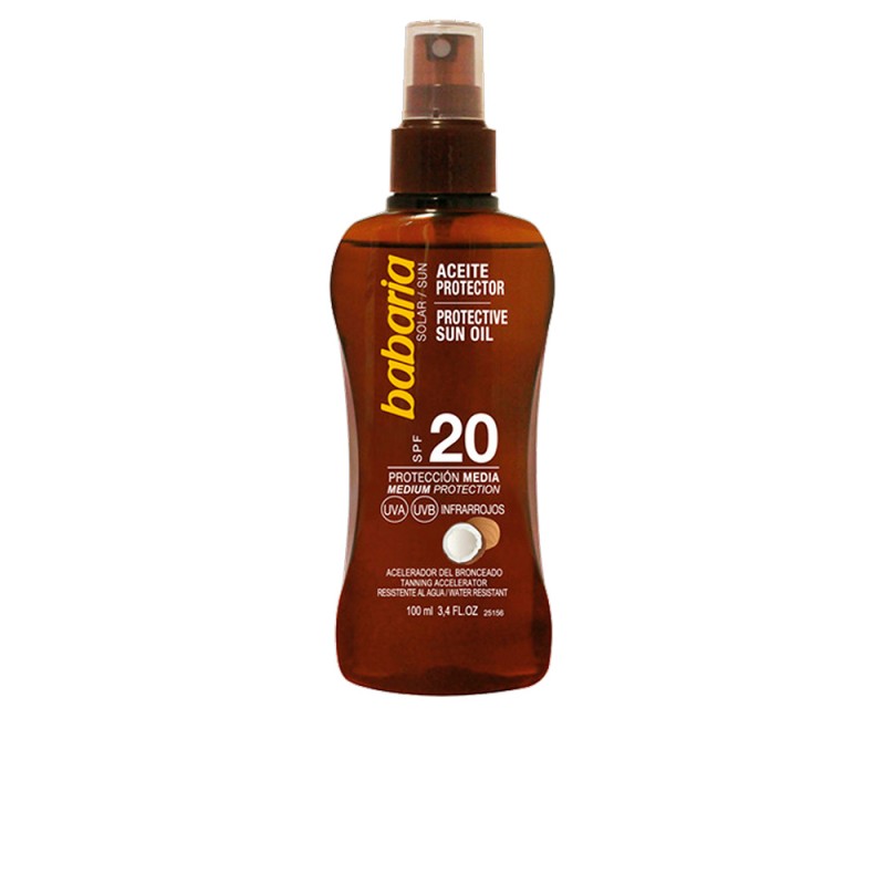 SOLAR ACEITE COCO vaporizador SPF20 100 ml SOLAR ACEITE COCO vaporizador SPF20 100 ml