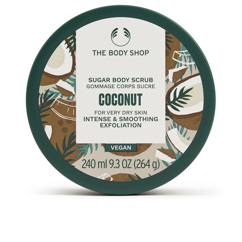 COCONUT exfoliante corporal de azúcar 240 ml COCONUT exfoliante corporal de azúcar 240 ml