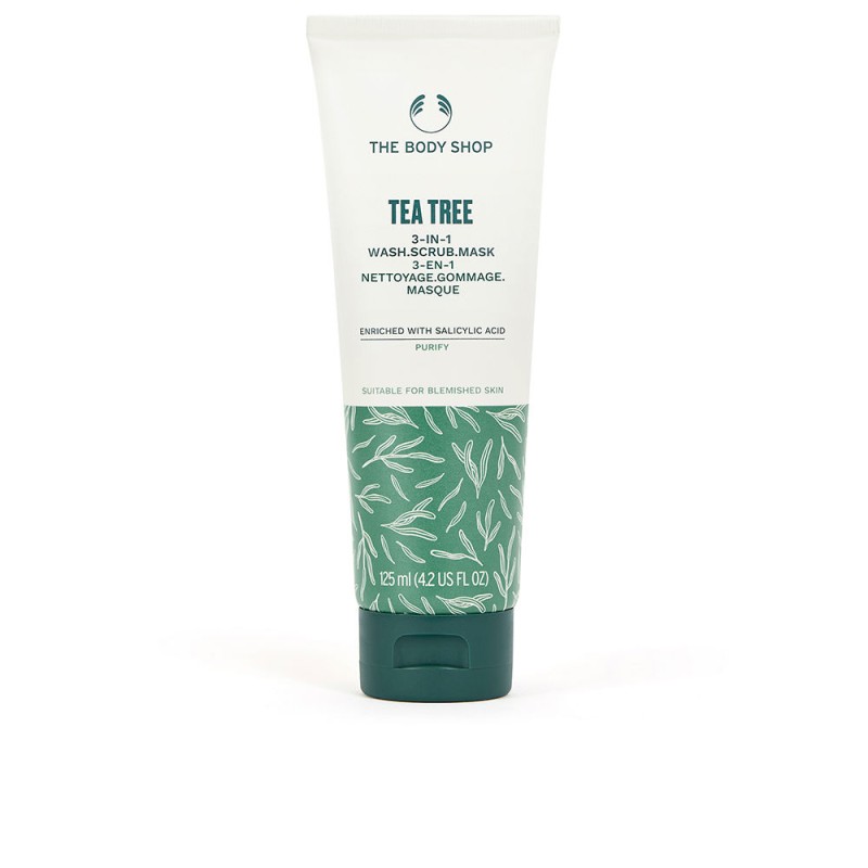 TEA TREE mascarilla exfoliante 3 en 1 125 ml TEA TREE mascarilla exfoliante 3 en 1 125 ml