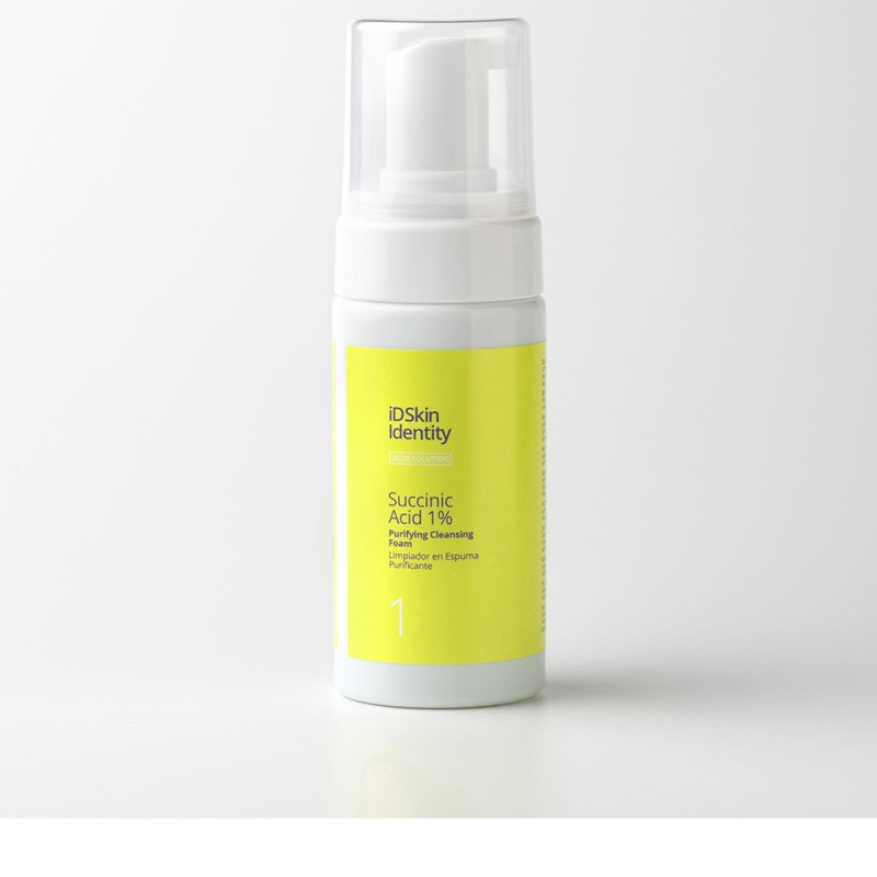 ID SKIN identity succinic acid 1% limpiador en espuma purificante 100 ID SKIN identity succinic acid 1% limpiador en espuma purificante 100