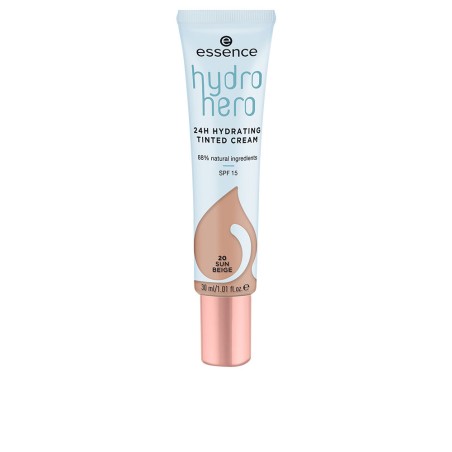 HYDRO HERO 24H crema hidratante 20-sun beige