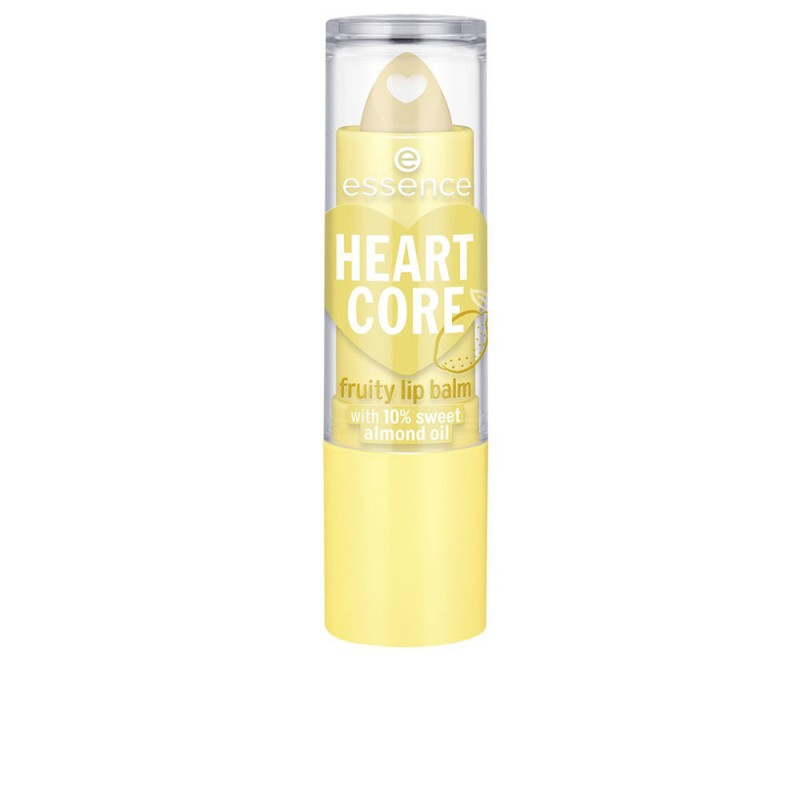 HEART CORE baume à lèvres fruité 04-chanceux citron 3 gr HEART CORE baume à lèvres fruité 04-chanceux citron 3 gr