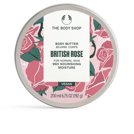BRITISH ROSE burro corpo 200 ml