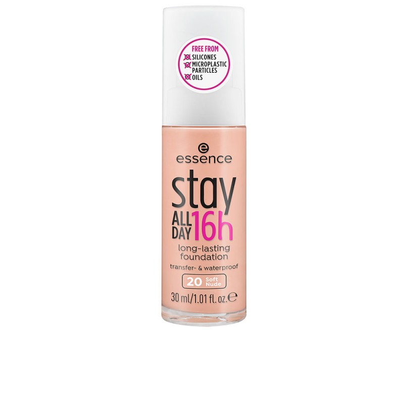 RESTEZ TOUTE LA JOURNÉE 16H maquillage longue durée 20-nude doux 30 RESTEZ TOUTE LA JOURNÉE 16H maquillage longue durée 20-nude doux 30