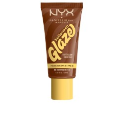 BUTTERMELT GLAZE Crema solare colorata + SPF 30 08-Burro di noce mosca
