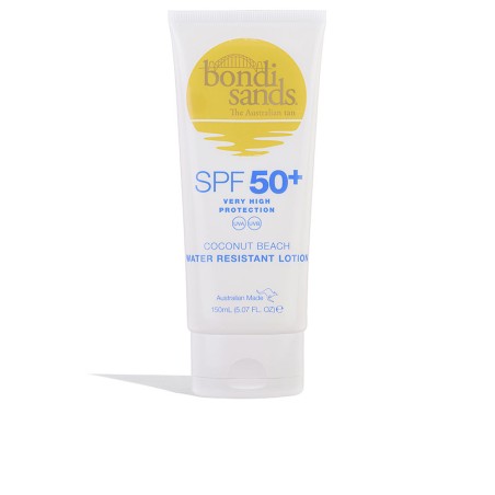 Lotion solaire à la noix de coco SPF 50+ résistante à l'eau 4 heure