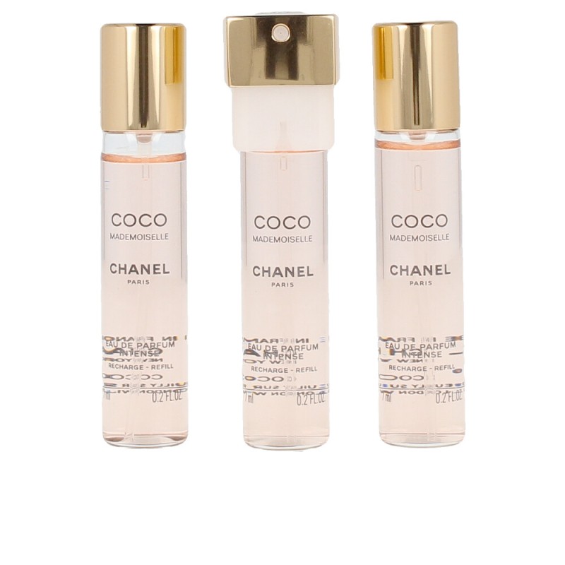 COCO MADEMOISELLE eau de parfum vaporizzatore twist & spray refills 3 COCO MADEMOISELLE eau de parfum vaporizzatore twist & spray refills 3